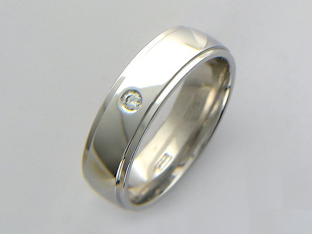 Обручальное Кольцо с Бриллиантом J-1О62009-C