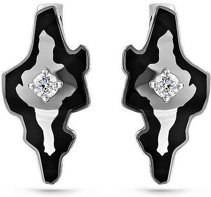 Серьги с бриллиантами B-04478-G 1