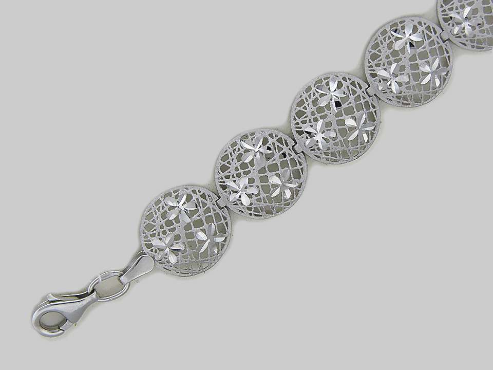 Серебряные браслеты женские 585