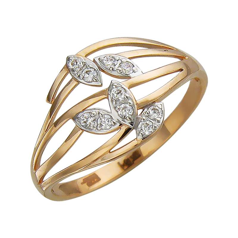 Кольцо с Фианитом J-1К11949-E