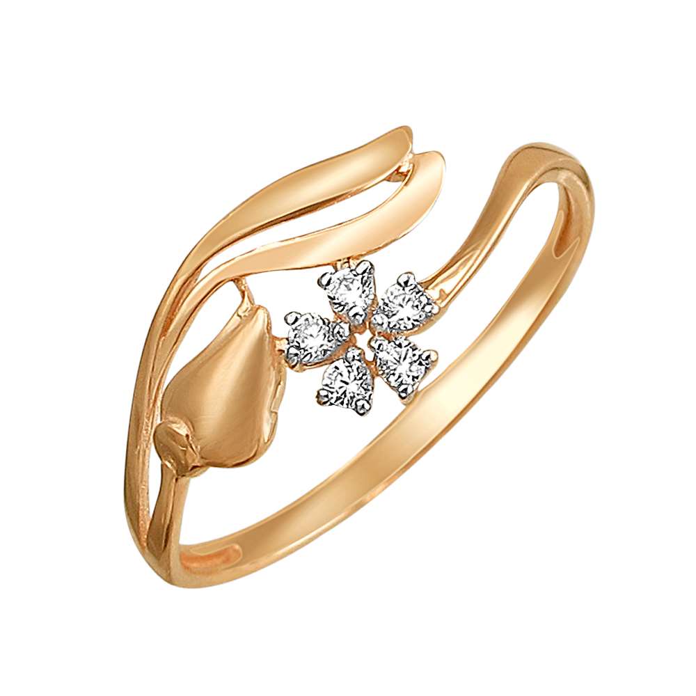 Кольцо с Фианитом J-1К11997-E