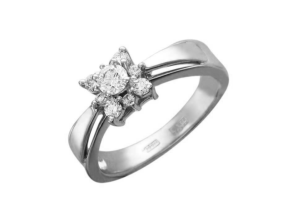 Кольцо с Фианитом J-1К12607-C