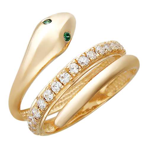 Кольцо с Фианитом J-1К21182-D