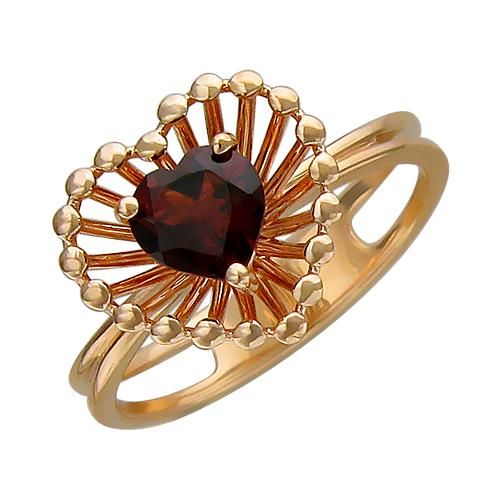 Кольцо с Гранатом J-1К318002--B