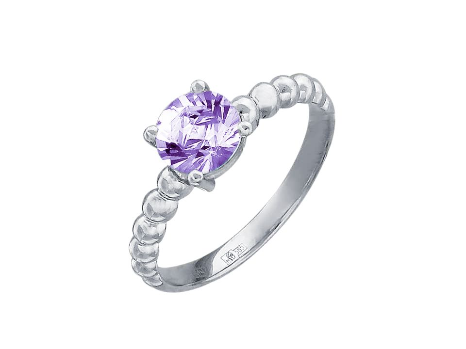 Кольцо с Аметистом J-1К327533--C