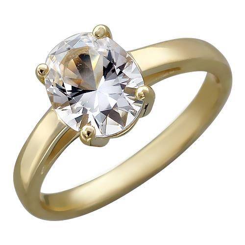 Кольцо с Топазом J-1К337531--A