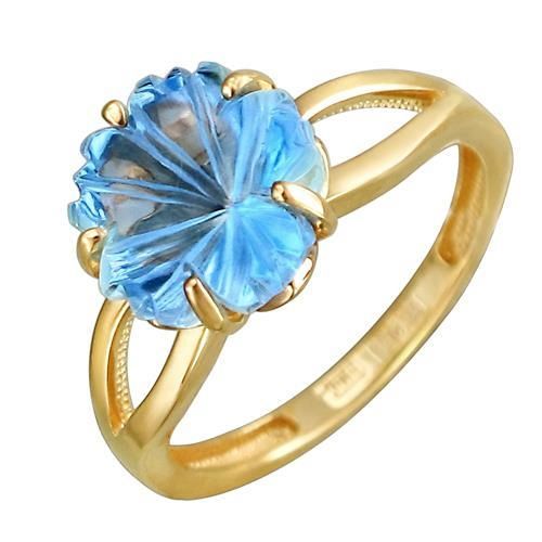 Кольцо с Топазом J-1К337908--A