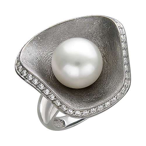 КОЛЬЦО J-1К35804-D c Жемчугом