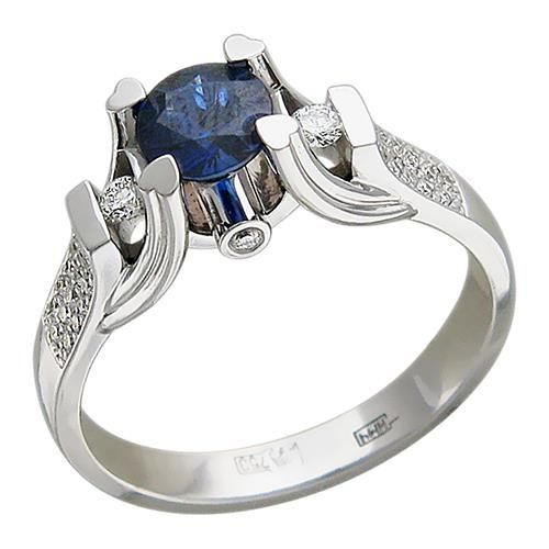 Кольцо с Сапфиром J-1К676314--A