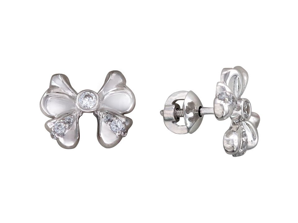 Серьги с Фианитом J-1С12628-C