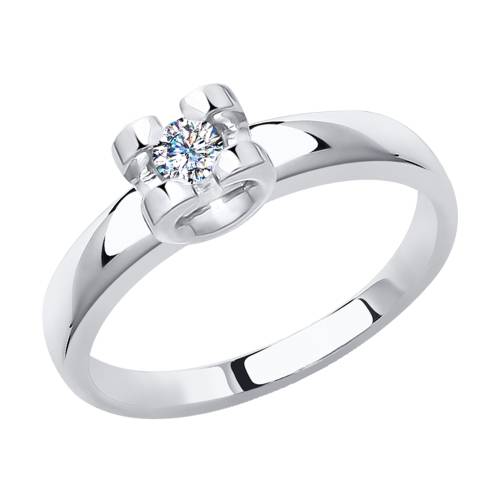 Кольцо с Бриллиантом A-01168-J