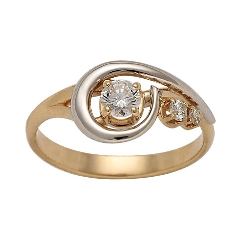 Кольцо с Бриллиантом A-_0083-H