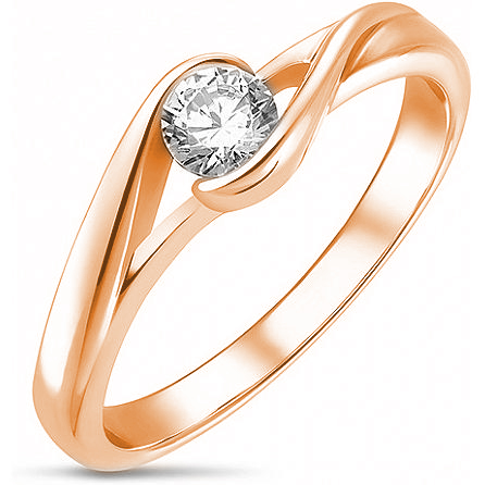 Кольцо с Бриллиантом B-00193-G