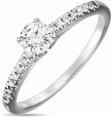 Кольцо с Бриллиантом B-00217-H