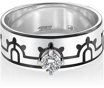 Кольцо с Бриллиантом B-04013-E 1