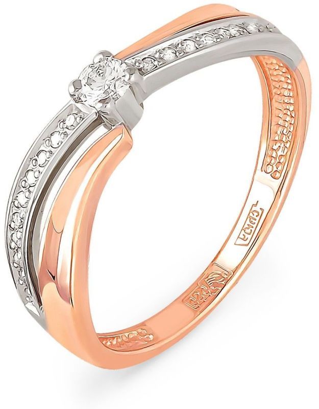 Кольцо с Бриллиантом B-04074-A