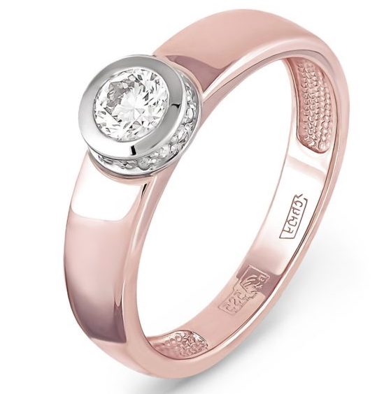 Кольцо с Бриллиантом B-04446-I