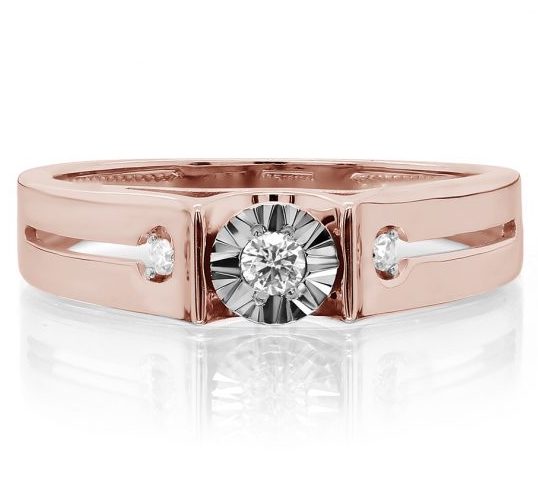 Кольцо с Бриллиантом B-04984-F 1