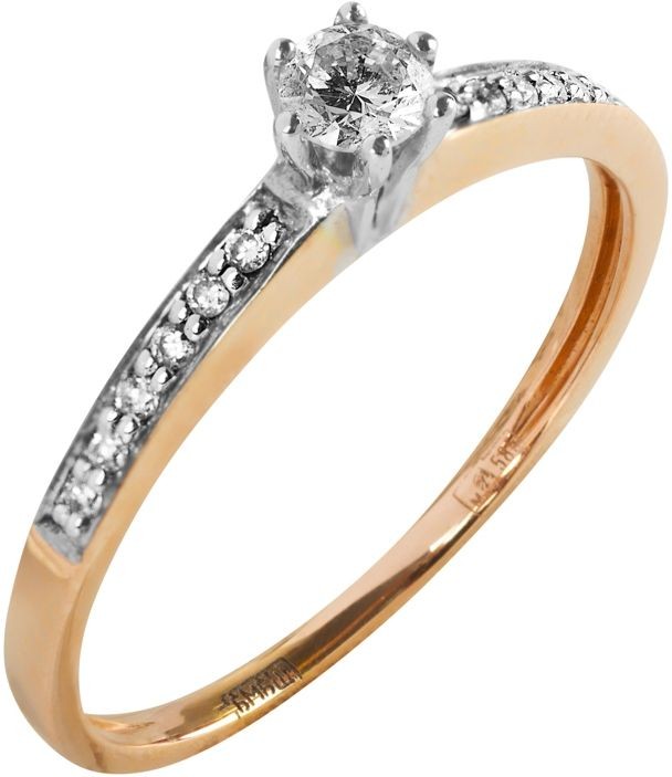 Кольцо с Бриллиантом B-08003-D