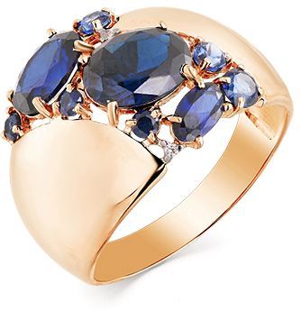 Кольцо с Фианитом B-13119-D