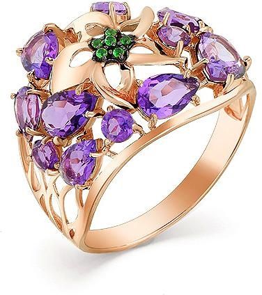 Кольцо с Аметистом B-13881-J