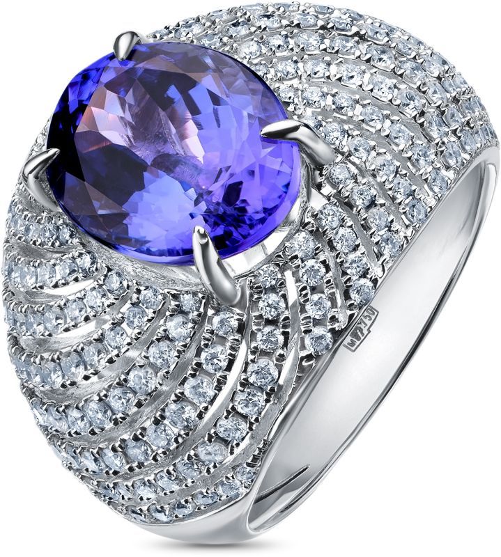 Кольцо с Танзанитом B-15146-J