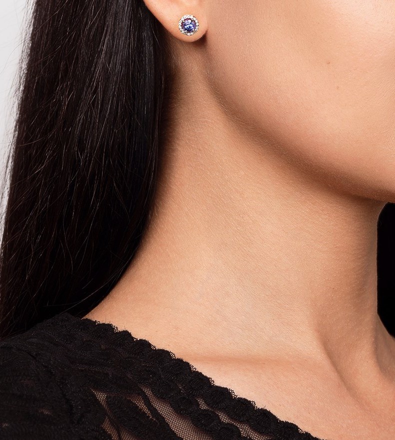 Серьги с Танзанитом B-16187-E 1