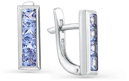 Серьги с Танзанитом B-16479-H