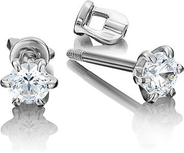 Серьги с кристаллами Сваровски B-21186-E