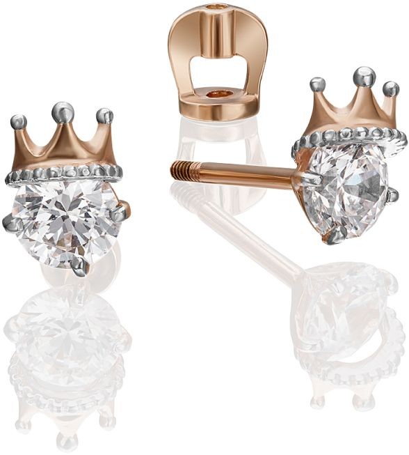 Серьги с кристаллами Сваровски B-21240-I