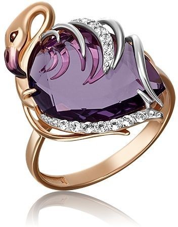 Кольцо с Аметистом B-21352-C