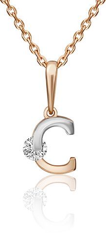 Подвеска с кристаллами Сваровски B-21418-G