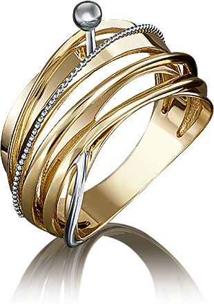 Кольцо без вставок B-21439-F