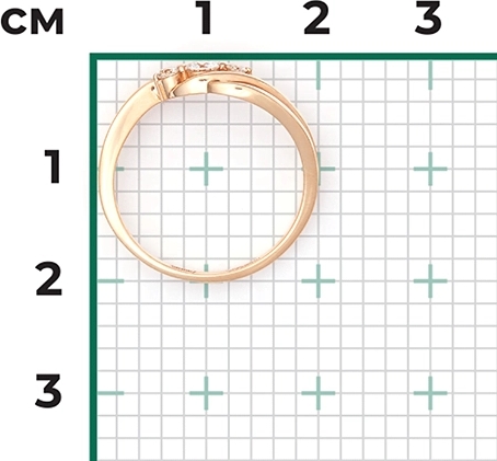 Кольцо с Бриллиантом B-21540-D 2