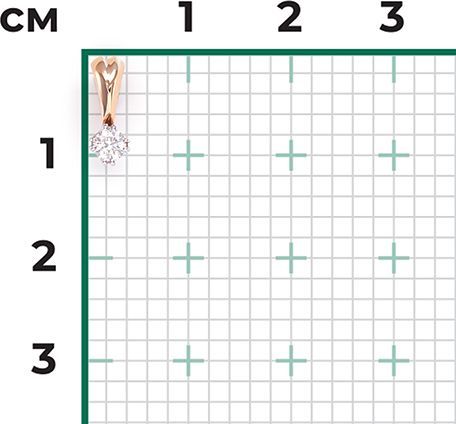 Подвеска с бриллиантами B-21747-D 2