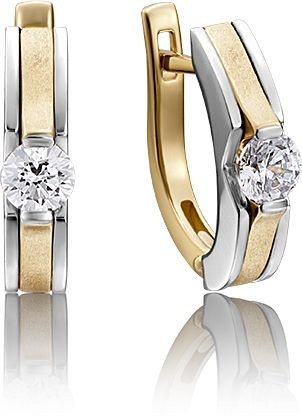 Серьги с бриллиантами B-21947-A