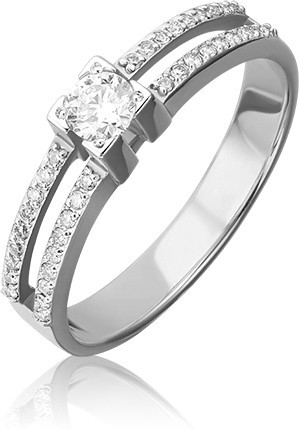 Кольцо с Бриллиантом B-21964-I