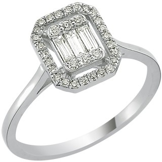 Кольцо с Бриллиантом B-25018-F