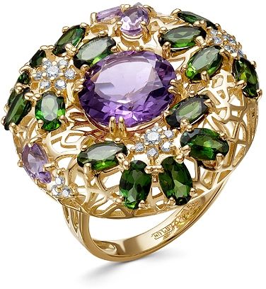 Кольцо с Турмалином B-26010-C