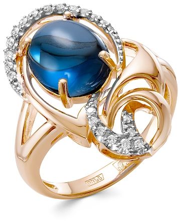 Кольцо с Топазом B-26024-F