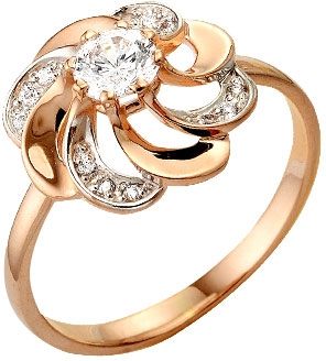 Кольцо с Фианитом B-34292-D