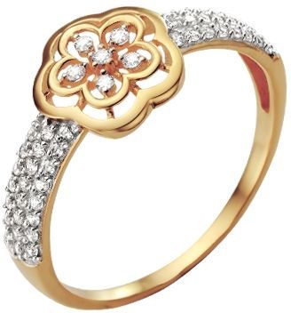 Кольцо с Фианитом B-34342-I