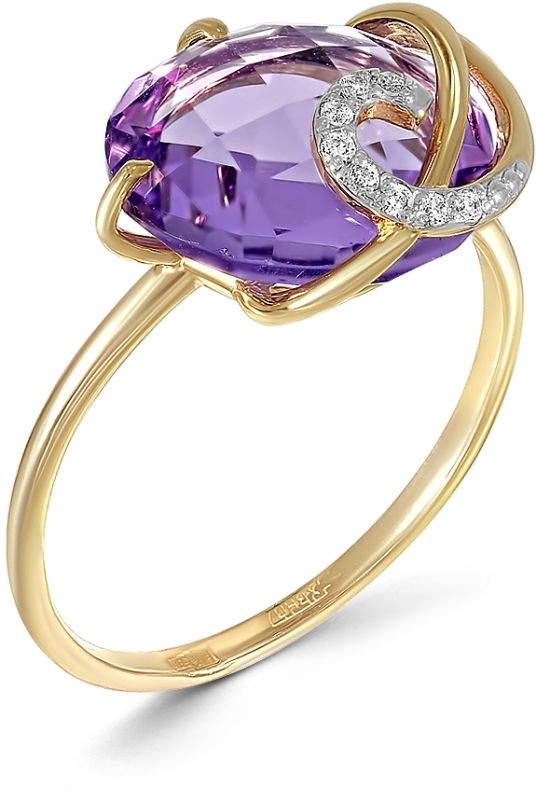 Кольцо с Аметистом B-38043-B