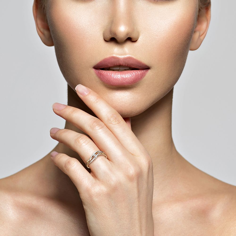 Кольцо с Бриллиантом B-38400-C 1