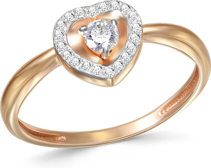 Кольцо с Фианитом B-38409-J