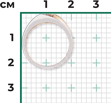 Кольцо с Бриллиантом B-44064-B 2