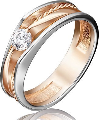 Кольцо с Бриллиантом B-44064-B