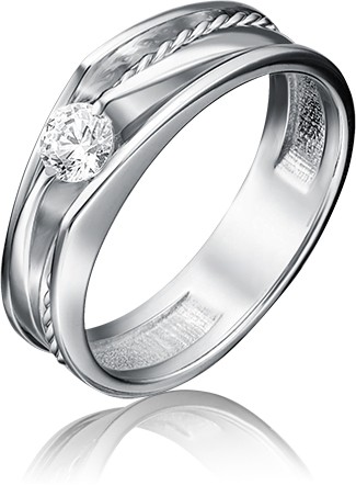 Кольцо с Бриллиантом B-44064-C