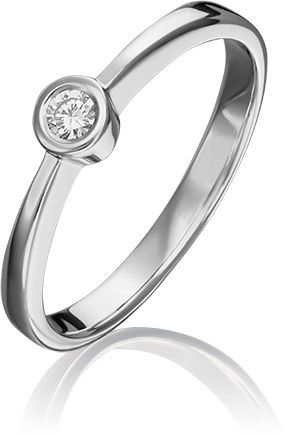 Кольцо с Бриллиантом B-44142-J
