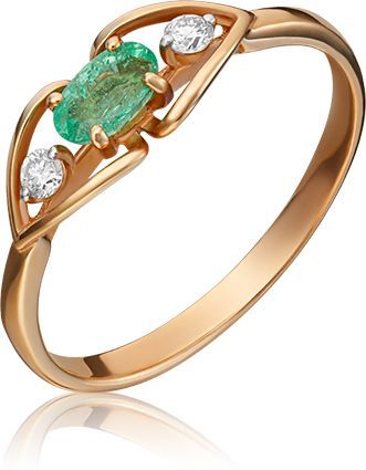 Кольцо с Изумрудом B-44214-J